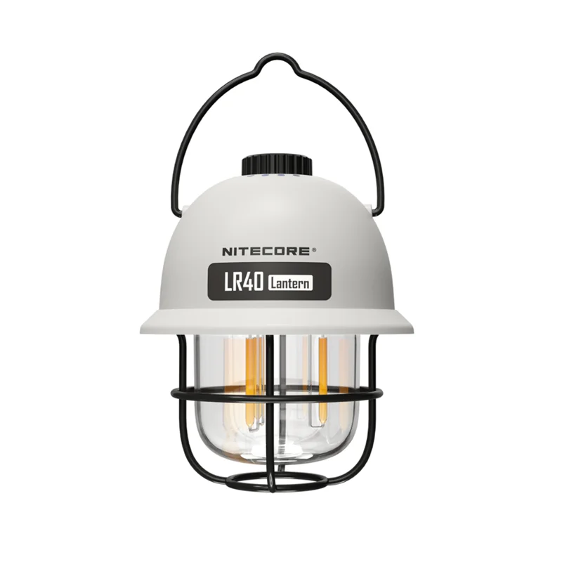 NITECORE LR40 USB-C Rechargeable Camping Lantern 100Lumens Protable Lamp For Outdoor Lighting Camp Light With Battery