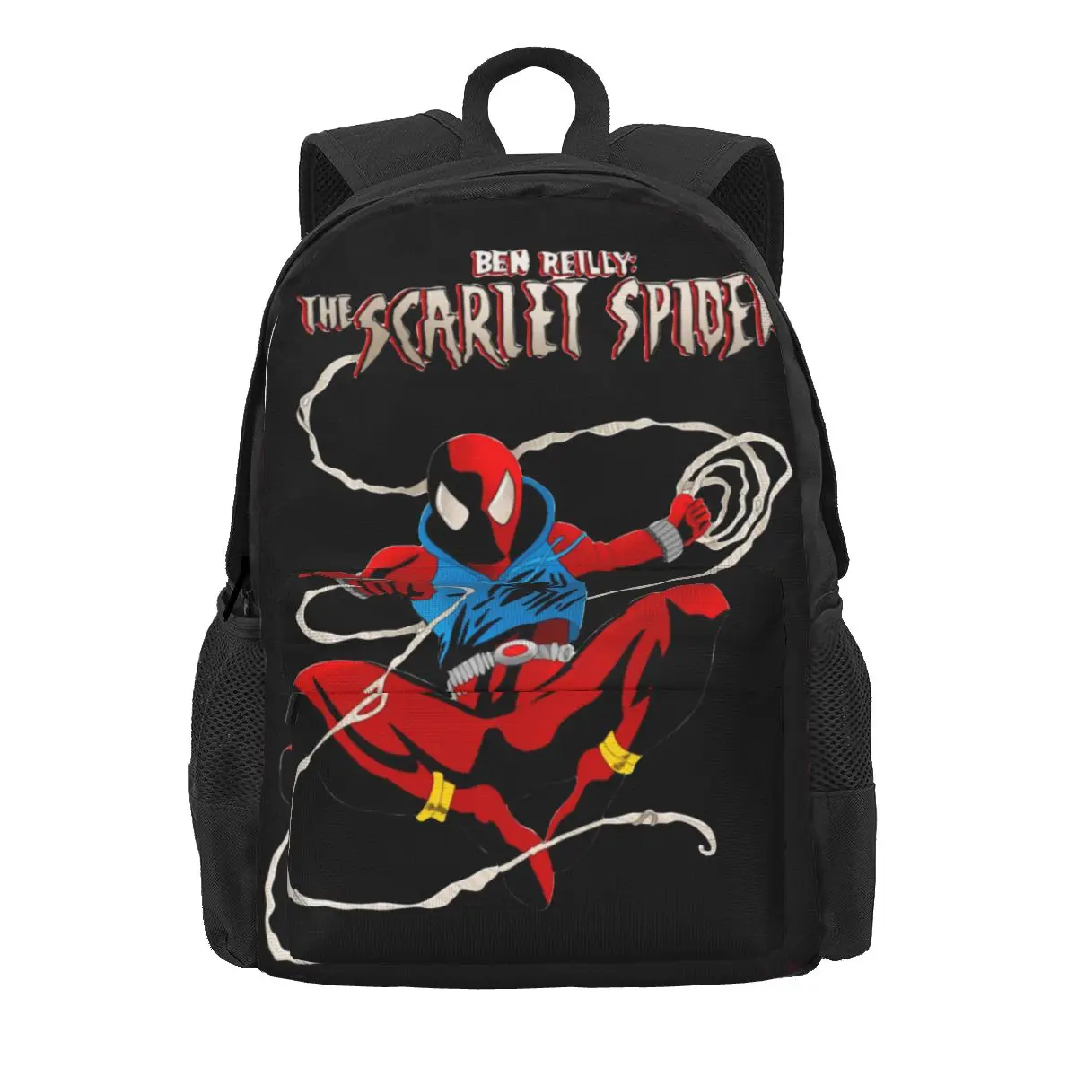 Reilly Scarlet Spider Women Backpack Mochila Casual Children School Bag Spiderman Computer Mochila Boys Girl Travel Shoulder Bag