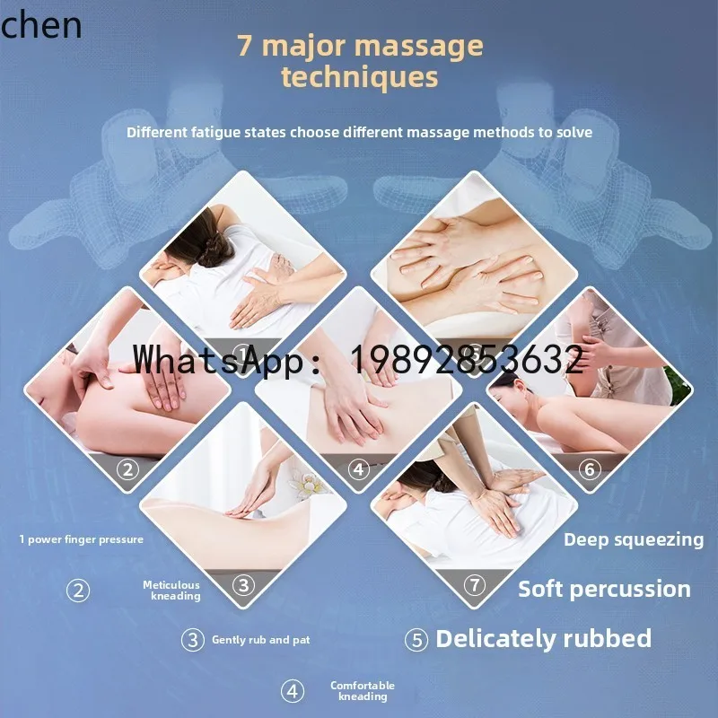 FZ Water Circulation Fumigation Integrated Bed Speed Hot Water Heater Hair Treatment Bed Barber Shop Hair Treatment Shampoo Bed
