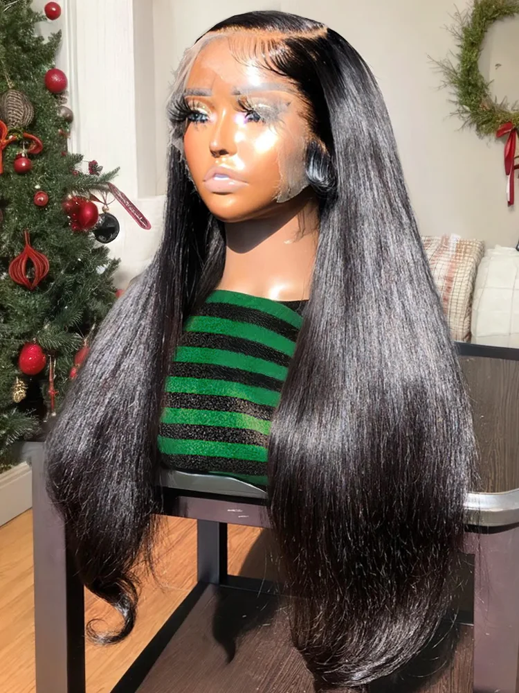 

Wigirl 250 Плотность Bone Straight 13x4 HD Парик из натуральных волос на кружеве Бразильский парик из натуральных волос 13x6 Предварительно выщипанные для женщин