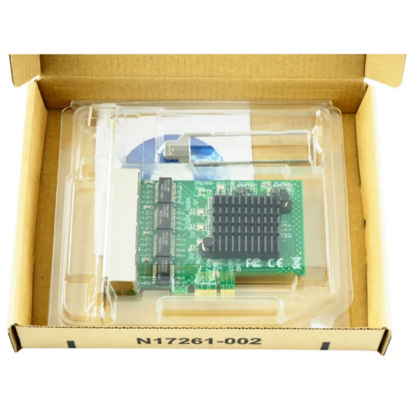 

4-портовая гигабитная Ethernet-карта, сетевой адаптер PCIe X1 1000 Мбит/с RJ45 для настольных ПК/серверов, низкопрофильный кронштейн