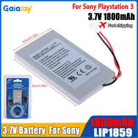 PS3 LIP1859 Battery 1800mAh 3.7V Rechargeable Batteries For Sony Playstation 3 PS3 Controller Game Replacement Lithium Battery