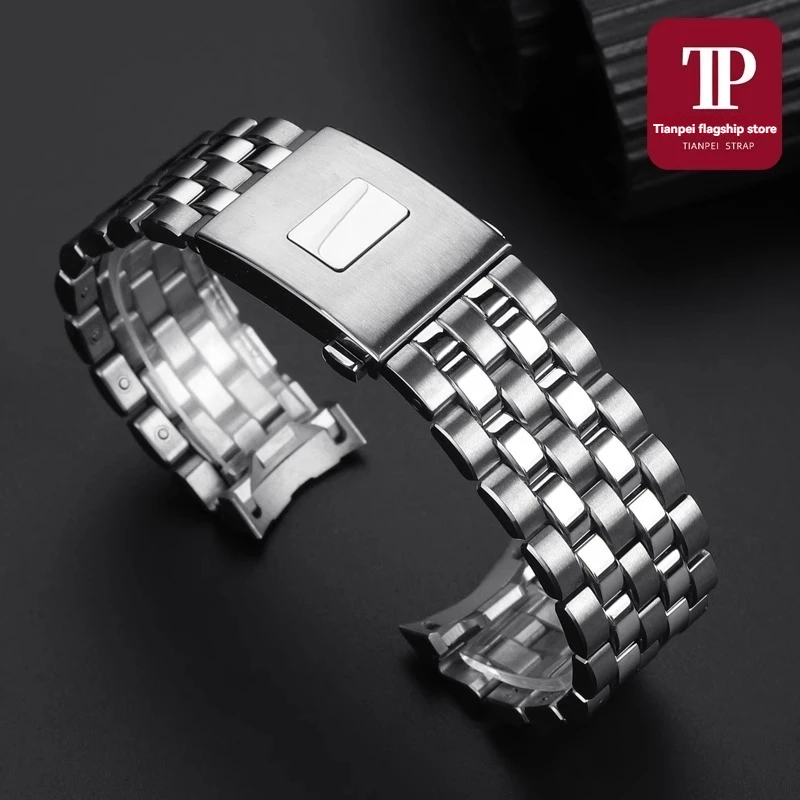 High quality 316L stainless steel for IWC Mark 20 pilot strap
