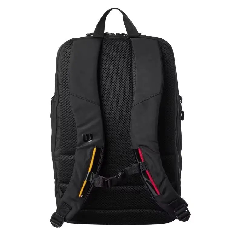 Wilson-mochila de tenis para 2 raquetas, bolsa de tenis para 2 raquetas con compartimentos de aislamiento, color negro Pro Staff s V13 Super Tour Team