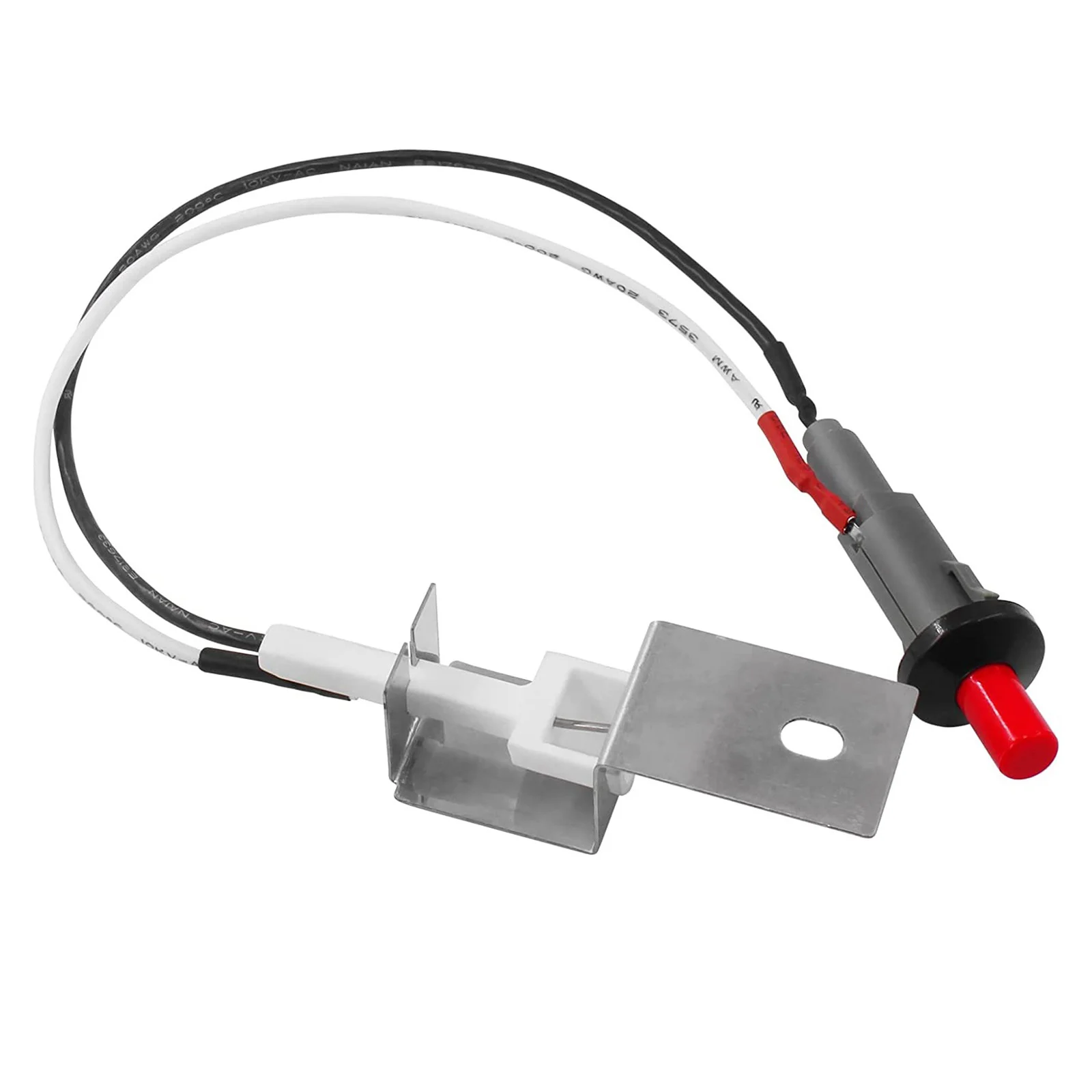 1 Set 80462 Push Button Piezo Grill Igniter Kit For Weber Q100 Q200 Gas Grill Accessories Replacement Repair Parts