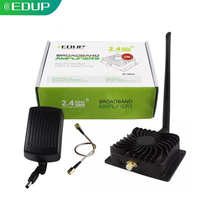 EDUP Repeater WiFi 2.4GHz 8W Wifi Power Signal Repeate Booster WiFi Range Extender 6dBi Wireless Antenna Adapter 802.11b/g/n