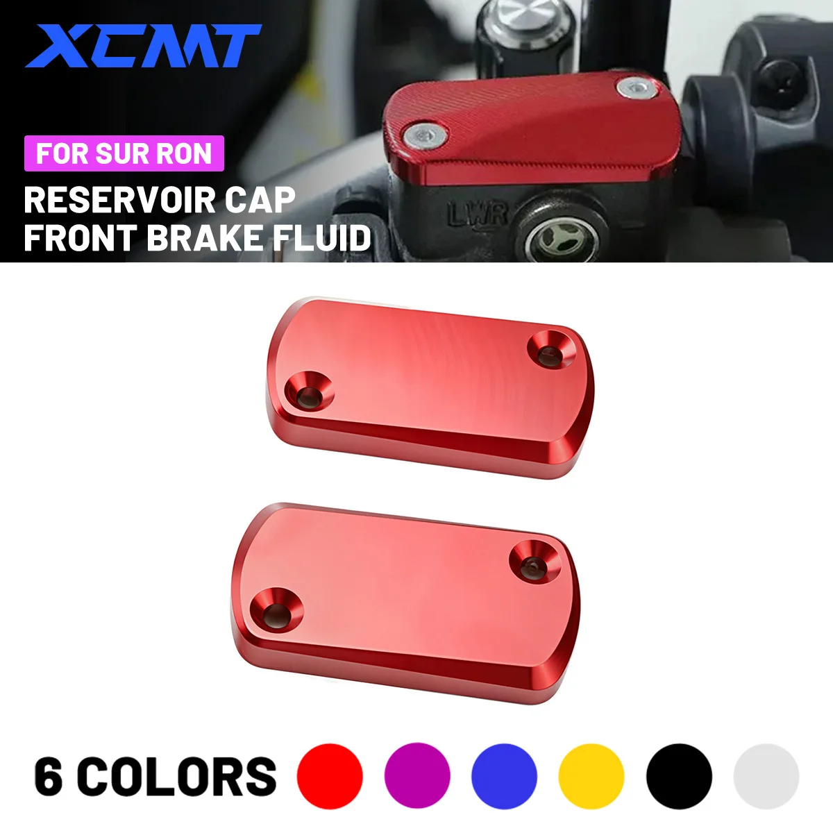 

Motorcycles Front Brake Fluid Reservoir Cap Cover Electric Bikes Off-road For Surron Ultra Bee Motorcyels Accessories