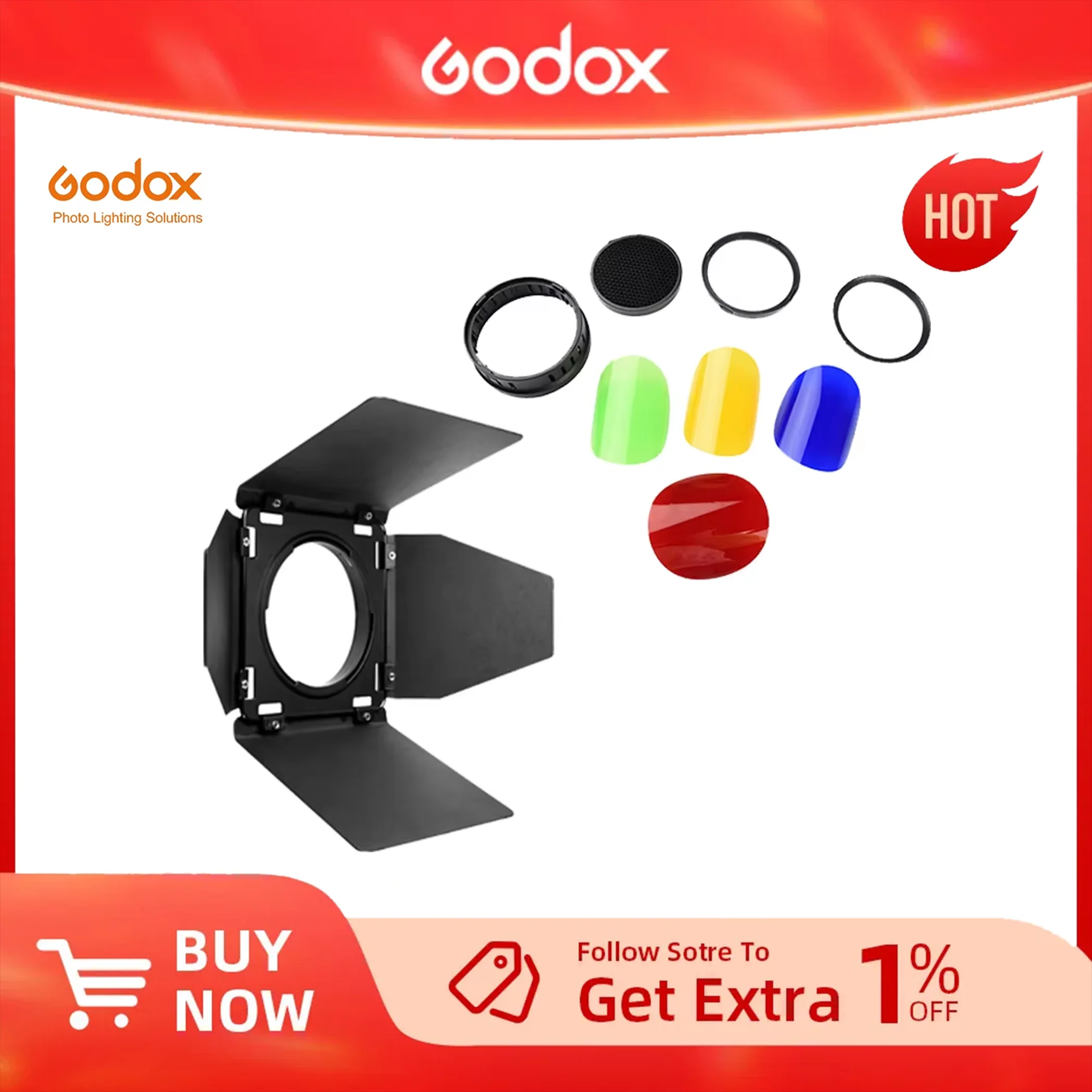 Godox BD-08 Barn Do…