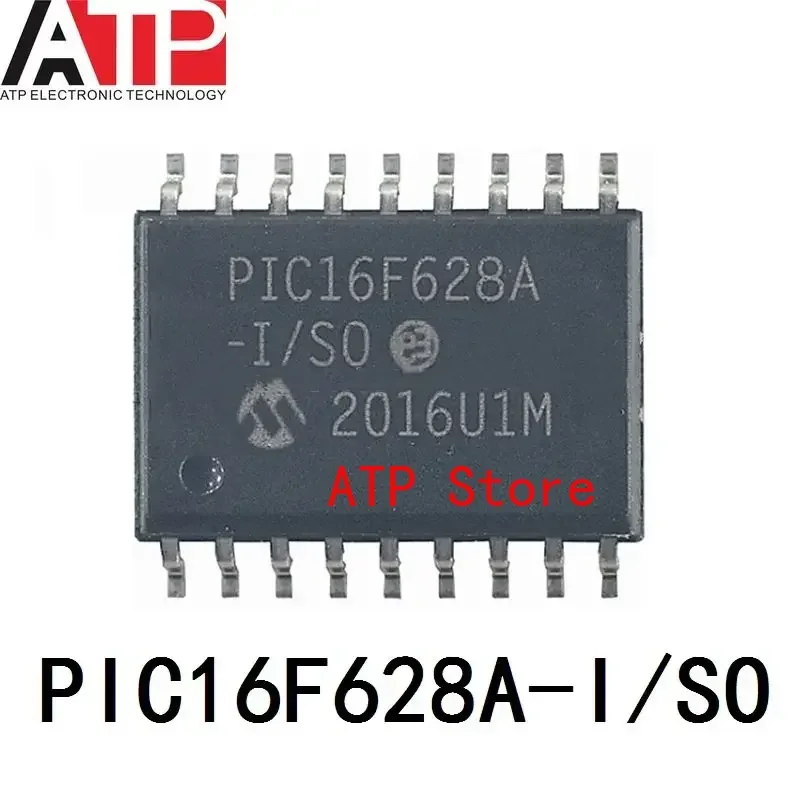 10pcs/lot New Original PIC16F628A-I/SO PIC16F628A SOP18 16F628A PIC16F628 MCU Microcontroller IC CHIP