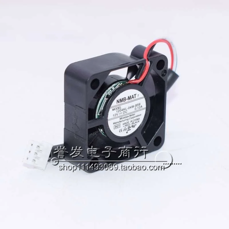 NIEUWE ORIGINELE 1204KL-04W-B59 12 V 0.12A 3010 30x30x10mm KOELVENTILATOR RADIATOR