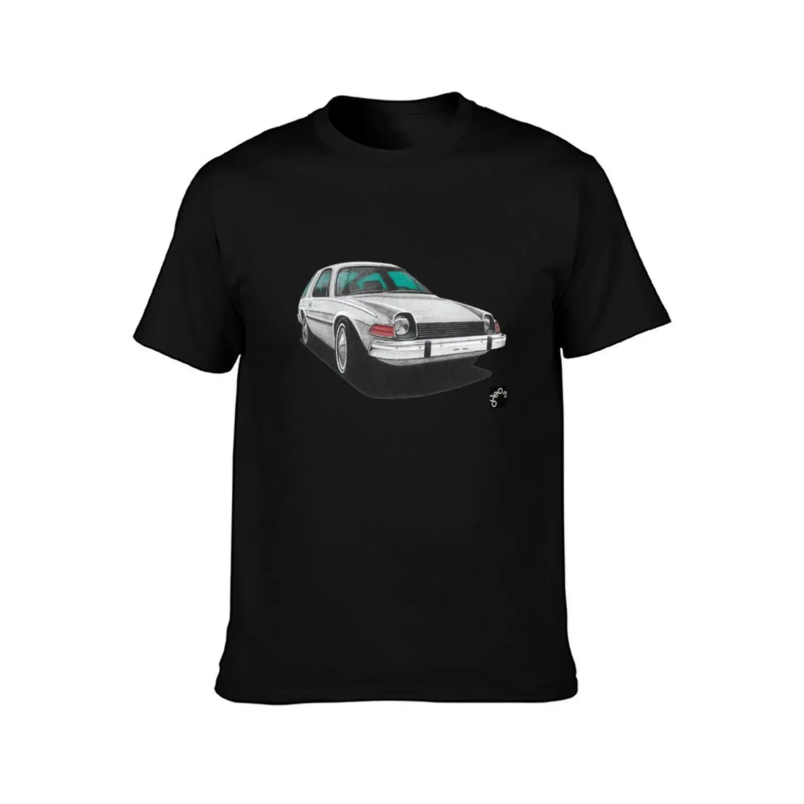 Geo3Doodles AMC Pacer Doodle T-Shirt Tough Fabric Work Tee T-Shirt