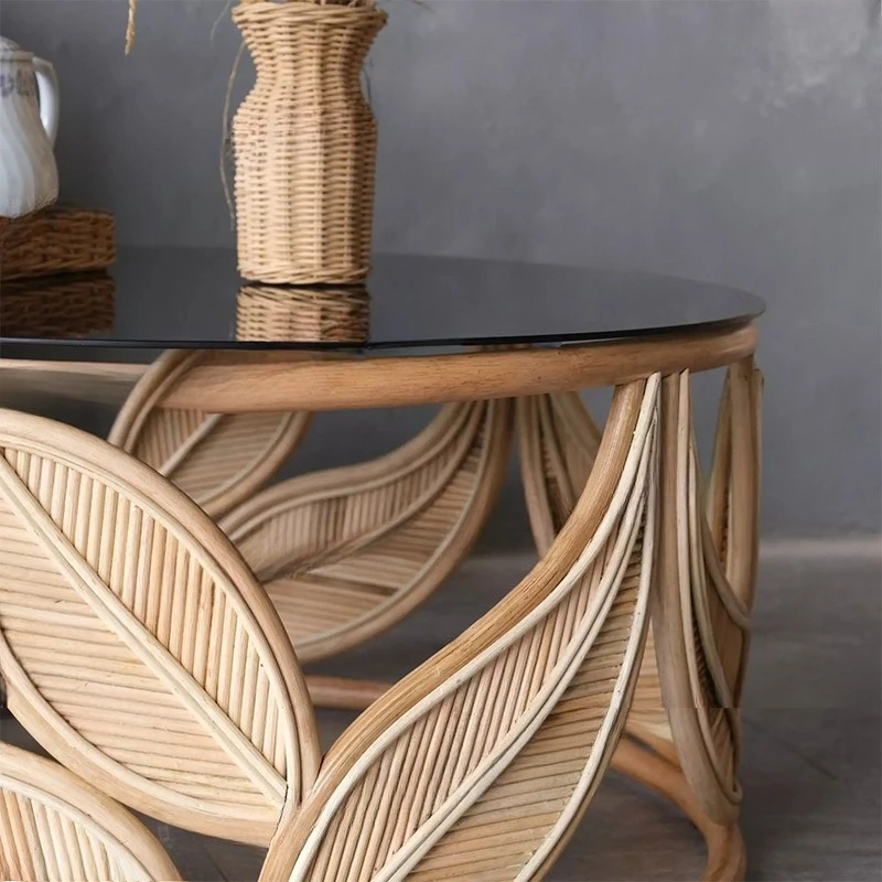 Kunst Couchtisch Nordic einfache kleine Wohnung Wohnzimmer runde Kombination