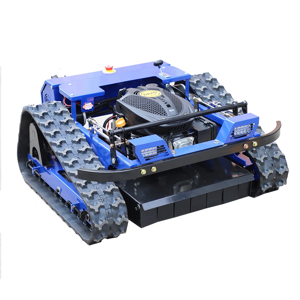 مزرعة صغيرة العشب جزازة العشب بعجلات و الزاحف التحكم عن بعد جزازة روبوت صغيرة حديقة جزازات العشب