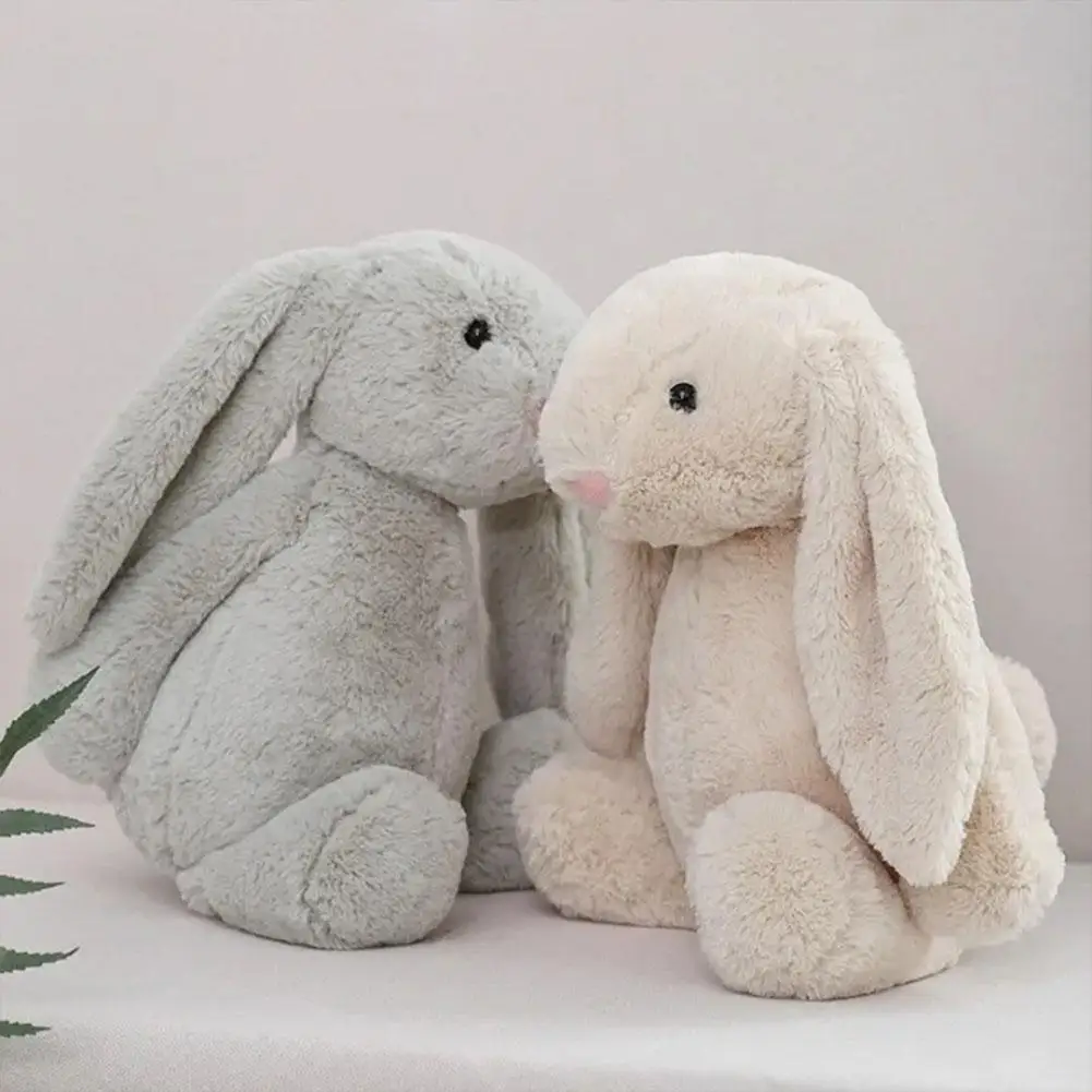 30/40Cm Soft Plush Rabbit Toy Cute Plush Toy Stuffed Toy Rabbit Doll Babies Sleeping Companion Cute Plush Long Ear Rabbit Doll view 2