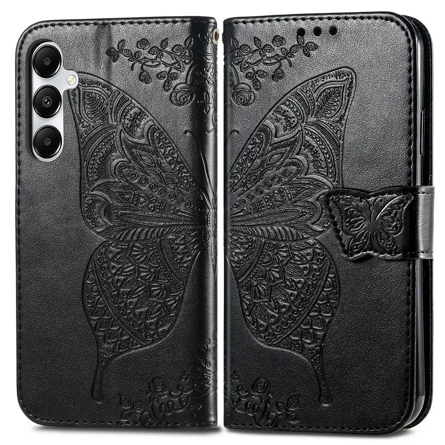 New Style For Samsung M55 5G 2024 Flip Case Magnet Walle Butterfly Book Funda Samsung Galaxy M15 M14 M34 M54 M 55 54 34 15 14 Ph