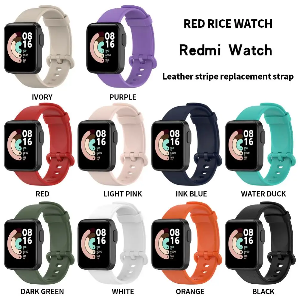 For Mi Watch Silica Waterproof Multi-color Portable For Mi Watch Lite/ Watch Watch Band Sweat Proof