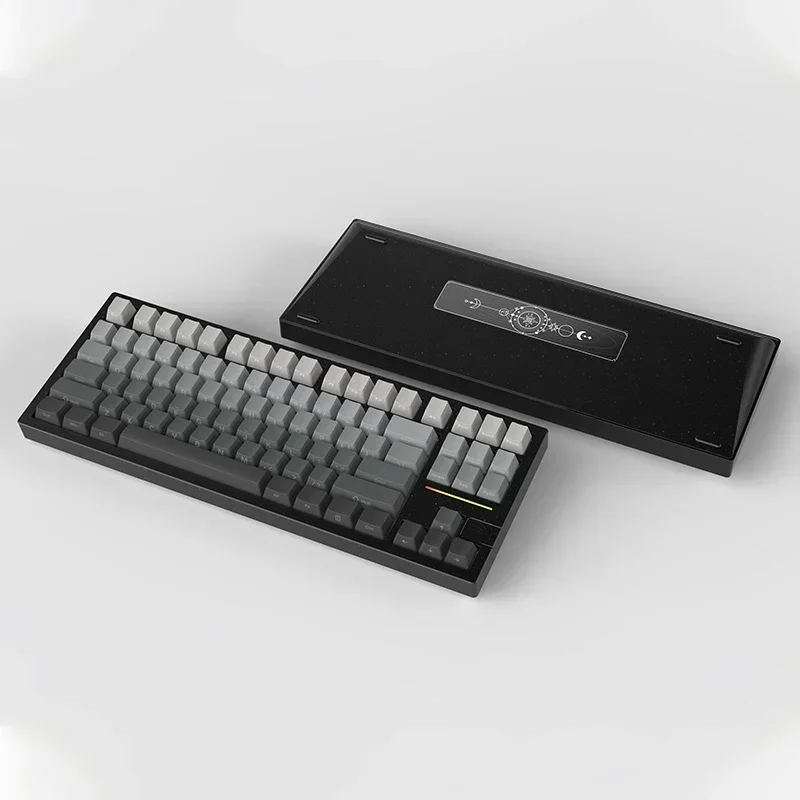 Imagem -03 - Liga de Alumínio Teclado Mecânico para Jogos Modo Rgb Gamer Kits em Estoque Galaxy80 Pro Hot Swap