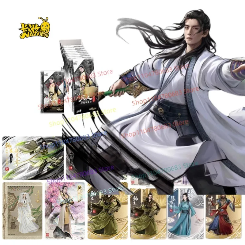 

Коллекционные карты Kayou Mortal Cultivation Classic, карты Han Li BP, альбом для карт, наборы коллекционных карточек