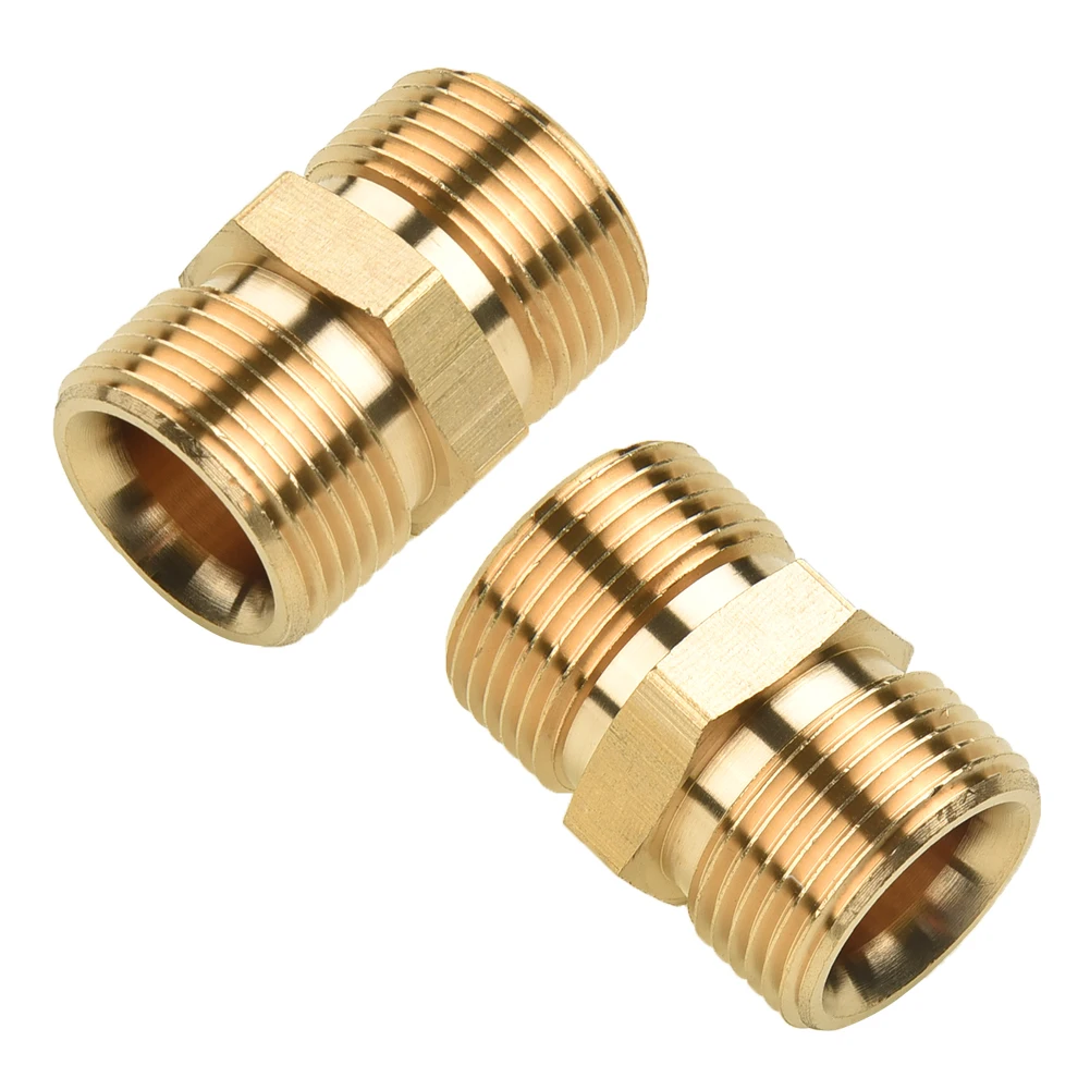 M22/14mm Car Washer Water Filter To Male Adaptor Brass Screw Power Pressure Washer Pump Hose Outlet For Karcher