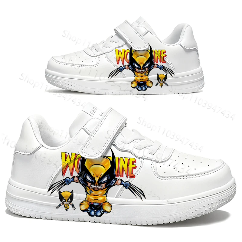 

Детская повседневная обувь Logan Howlett для мальчиков, простая нескользящая обувь на толстой подошве, удобная обувь на четыре сезона, подарок для детей