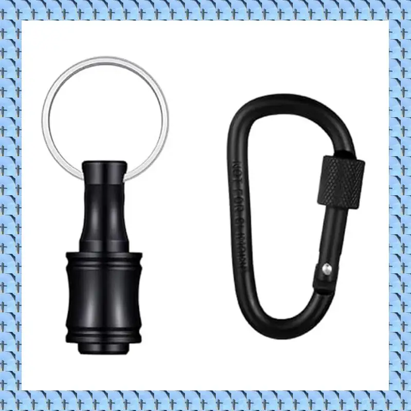 

NOCM 10Set 1/4Inch Portable Screwdriver Bits Holder Hand Extension Bar Drill Bit Screw Adapter Keychain For Screwdrivers