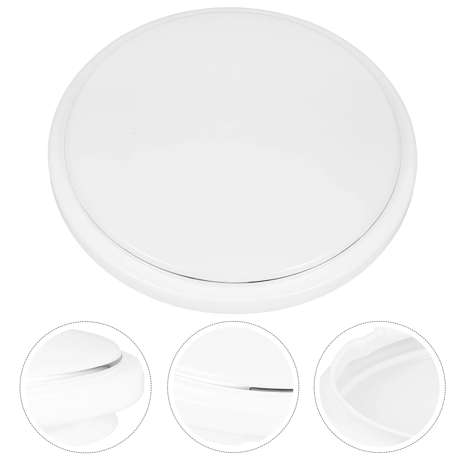 

Ceiling Lamp Shade Light Accessories Round Plastic Covers Replacement Durable Installation Bedroom Balcony Kitchen Bathroom