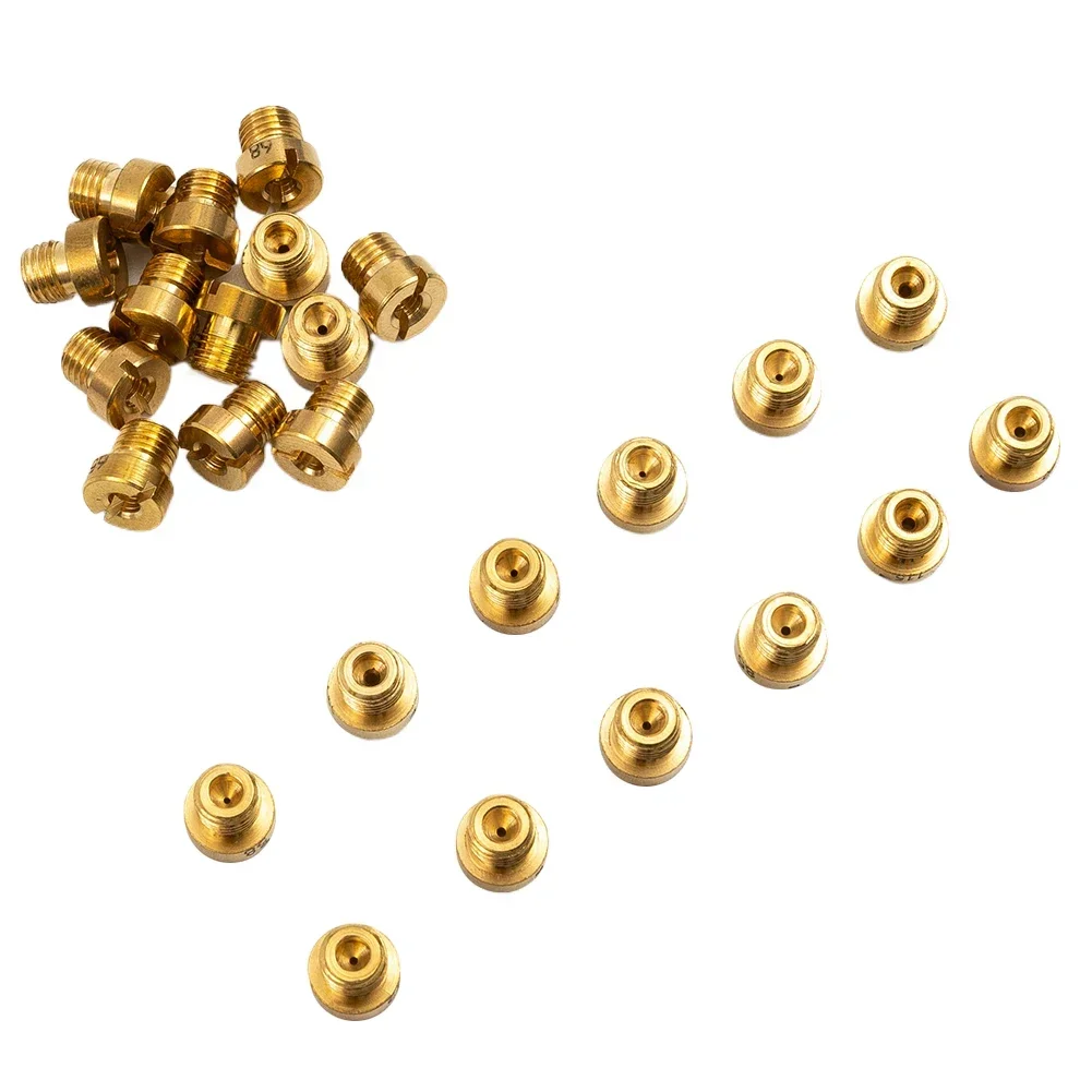 25 Buah Jet Utama 55-115 M6 untuk Dellorto & untuk Karburator Mikuni 6Mm Set Jet Utama Pengganti Nosel Injektor Karburator