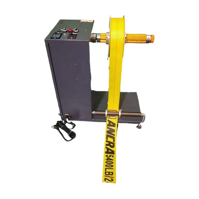 

Automatic Tensioner Rewinder Machine Rolled Steel Adjustable Tension Speed Gear Core 220V