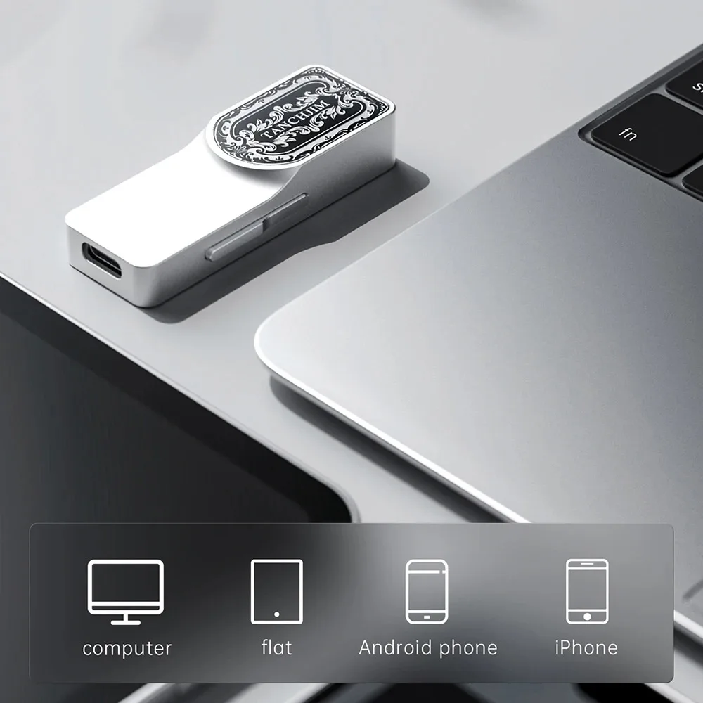 Tanchjim LUNA Portátil USB DAC AMP 2pcs CS43198 Chip Amplificador de fone de ouvido Dongle de telefone celular com saída balanceada de 4,4 mm