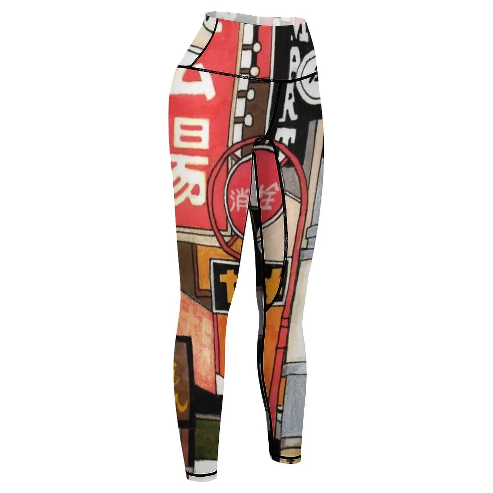 Tokyo Street Signs Leggings jogging pants for girls Womens Leggings