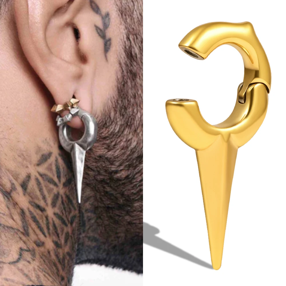 

Vanku 2PCS New Ear Weights Hangers Ear Plugs for Stretched Lobe 316 Stainless Steel Piercing Women Body Jewelry