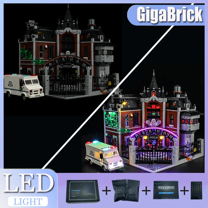 

Универсальный комплект освещения для Lego 76300 (только светодиодный светильник, модель без блоков), гибкое и яркое решение для освещения