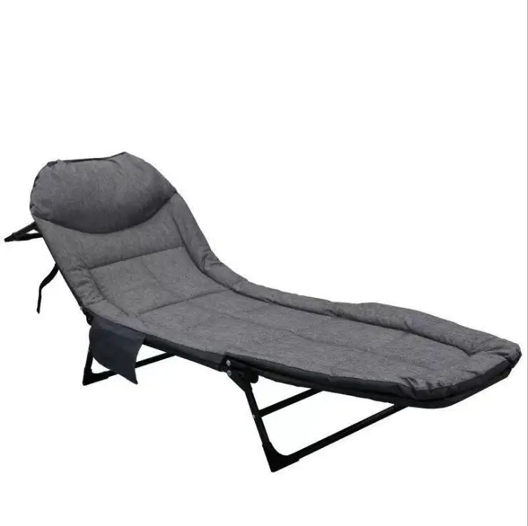 American folding bed deckchair office nap nap bed simple single escort bed outdoor camping fishing