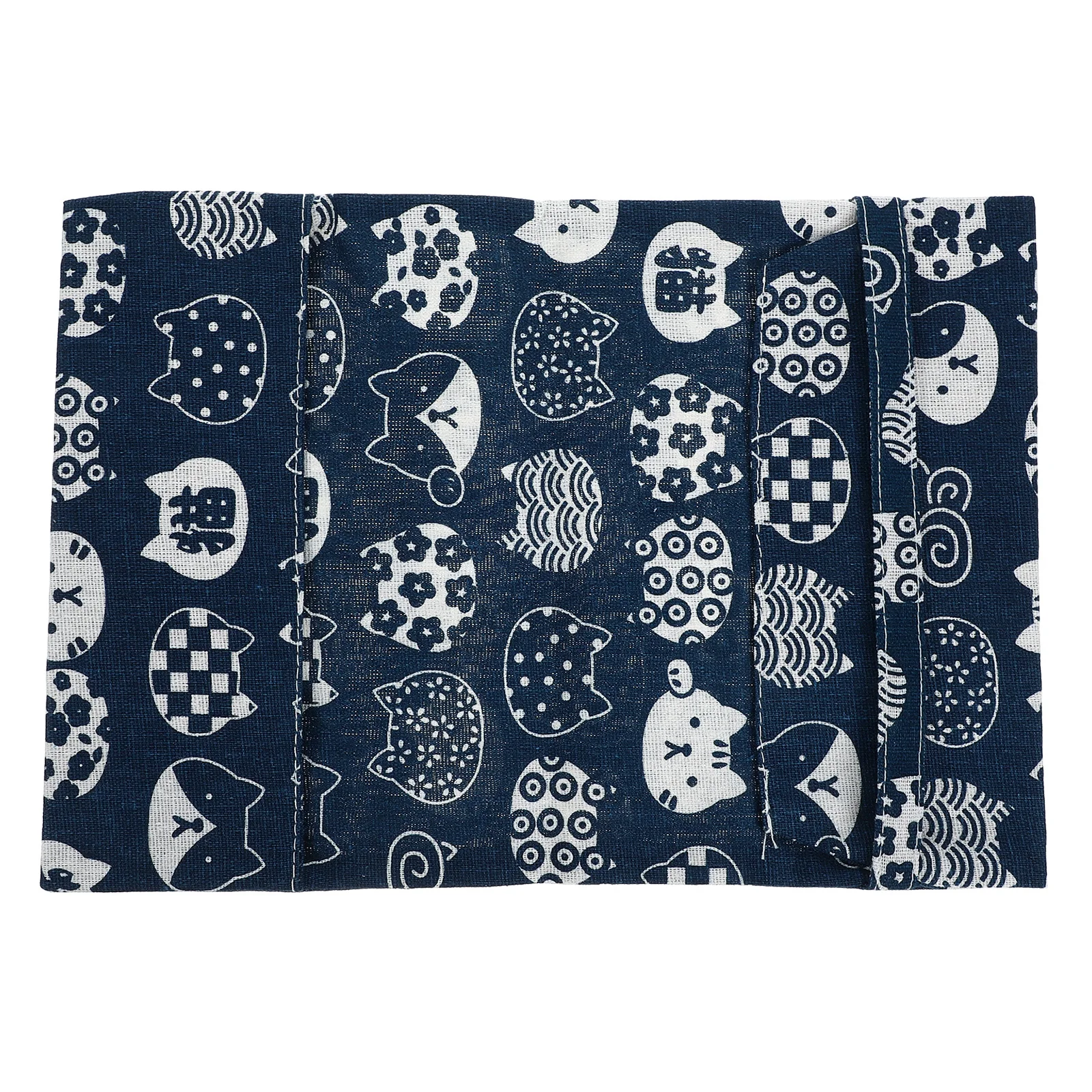 Funda protectora de tela resistente al desgaste, patrón decorativo reutilizable para libros de texto, cuadernos, diarios, libros para estudiantes