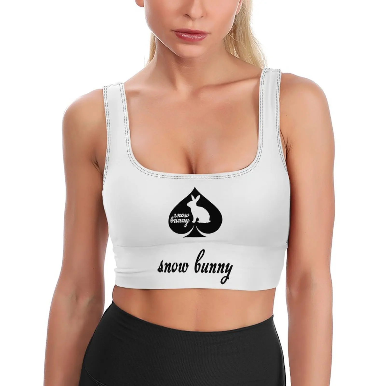 Sports Bras for Women Longline Padded Workout Tank Tops Support Yoga Crop Tops for Women