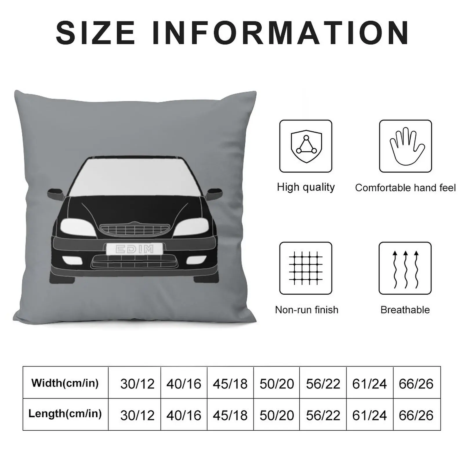 Citroen Saxo VTS VTR facelift 1999-2004 black color Throw Pillow Christmas Pillow Covers pillow cover luxury