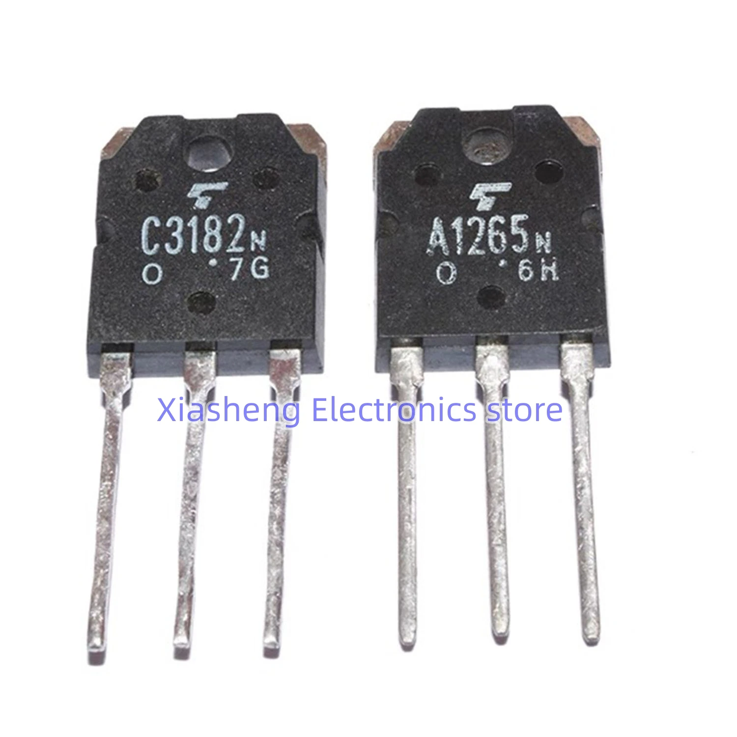 New Original 2Pairs 2SA1265N A1265 + 2SC3182N C3182 TO-3P Audio Amplifier Transistor In Stock Good Quality