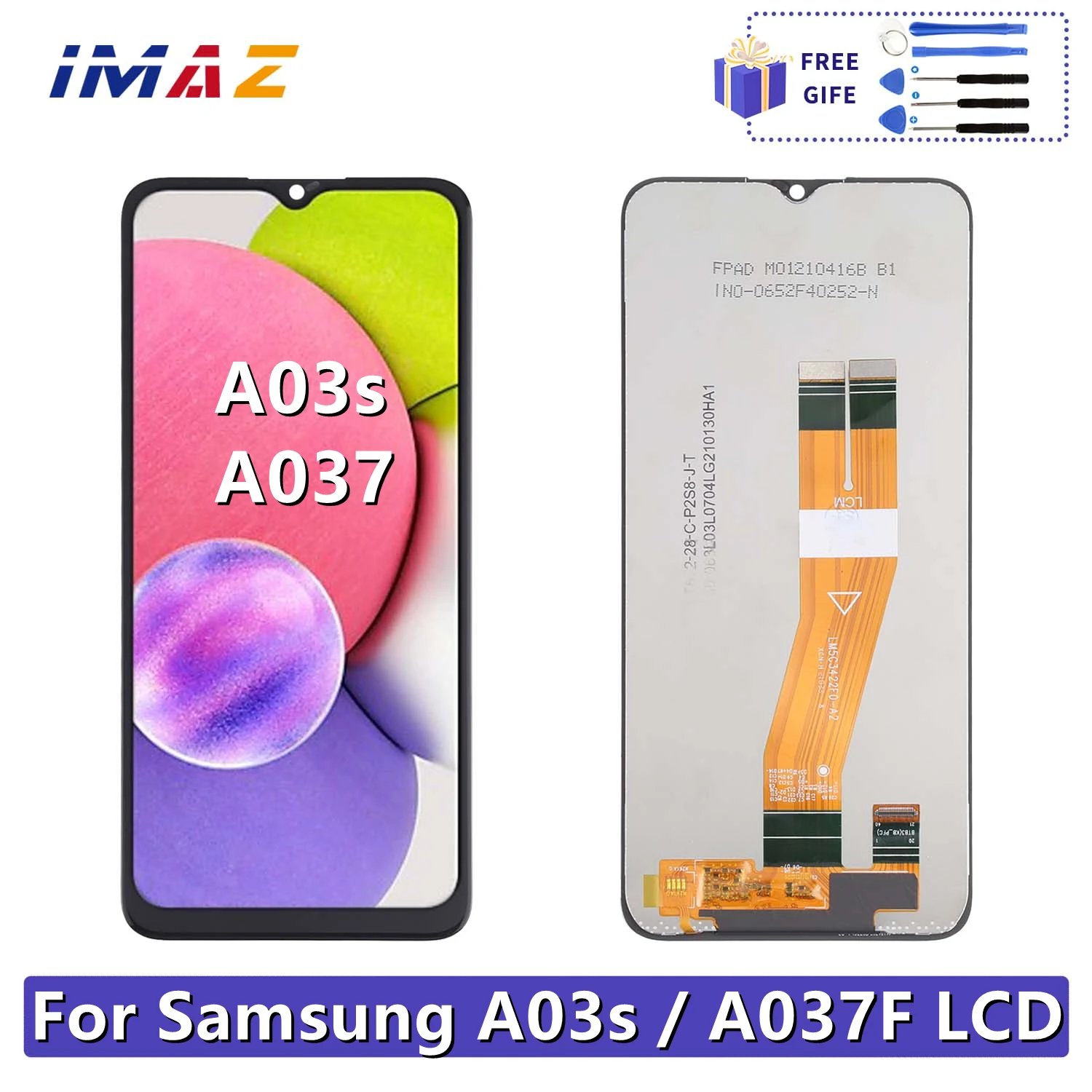 High Quality Display For Samsung Galaxy A03s LCD A037F A037M A037FD A03S display Touch Screen Digitizer For Samsung A03s LCD