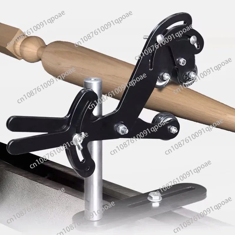 Spindle Center Frame Woodworking Lathe Wood Spin Anti-Shake Bracket Three-Wheel Center And Tool Holder Wood Spin Accessories