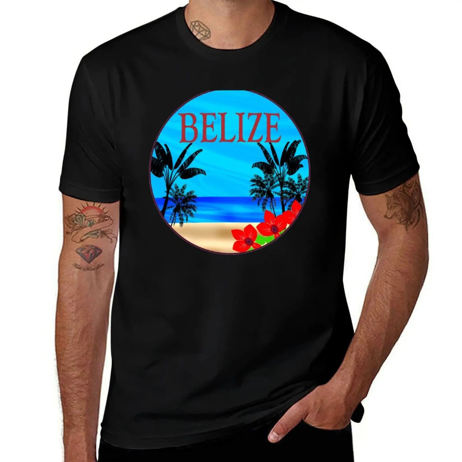 BELIZE TRUTH T-Shirt Basic All Season Solid T-Shirt