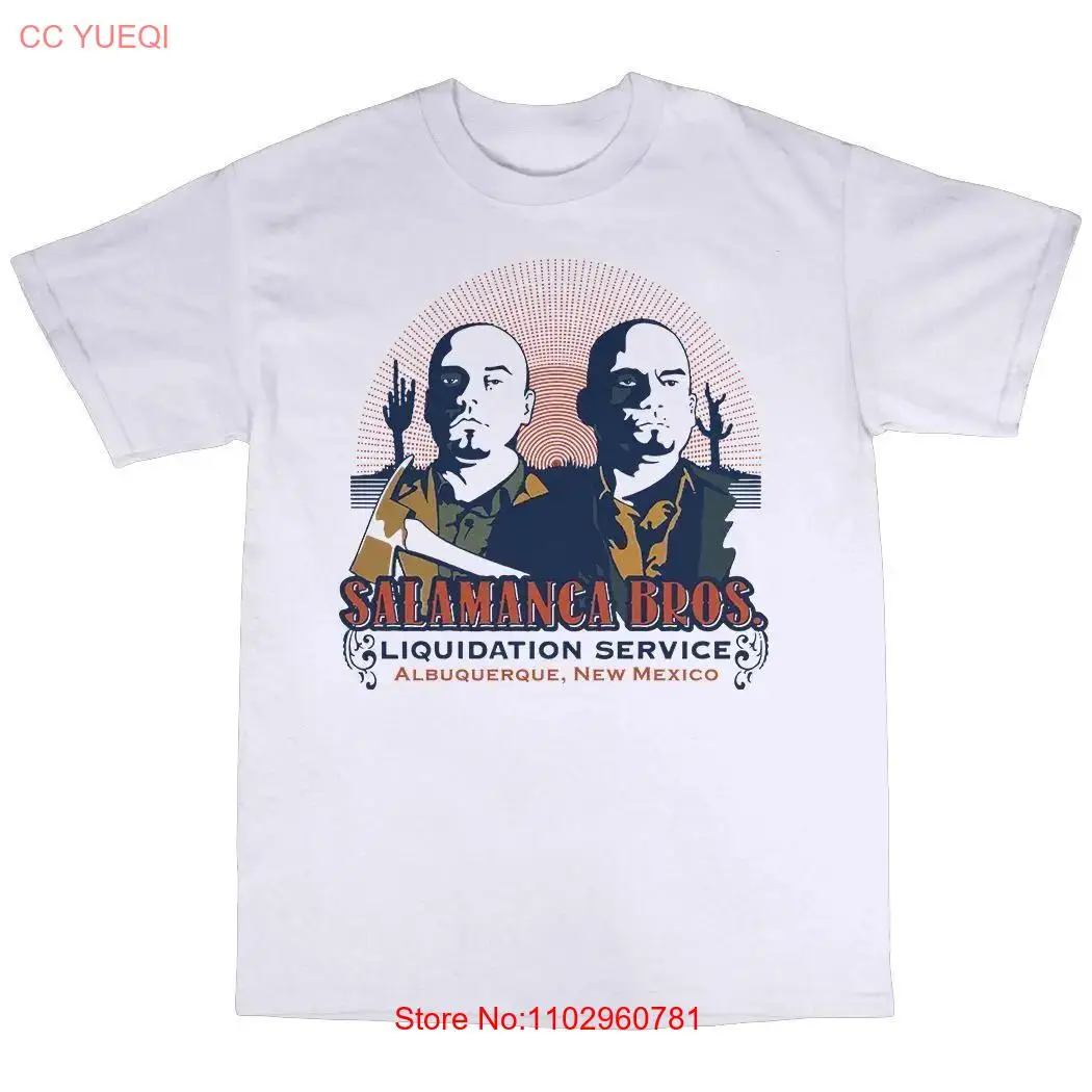 Camiseta Salamanca Brothers 100% Algodón The Cousins Don Hector Walter Blanco