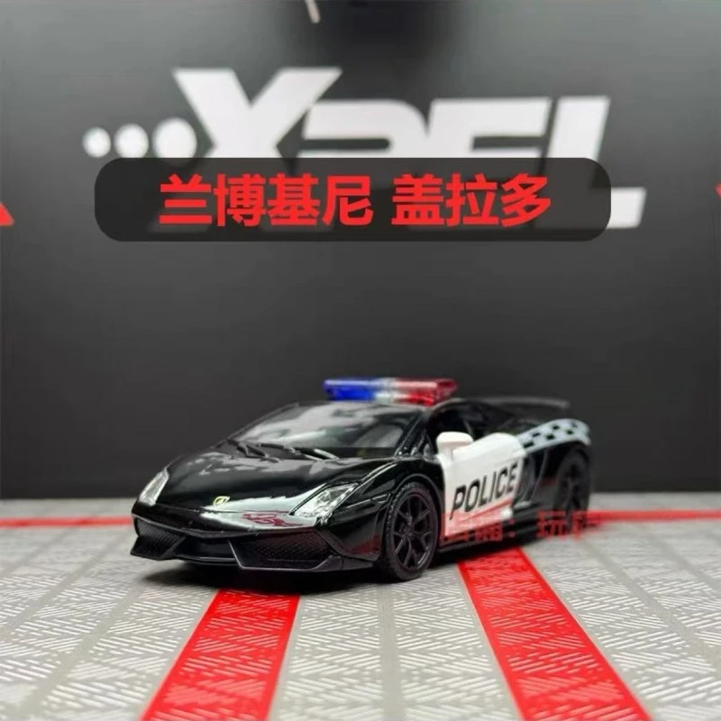 1:36 Lamborghini Gallardo LP570-4 Super Sport Speelgoedauto RMZ Stad Diecast Metaal Miniatuur Model Trek Geavanceerde Collectibles