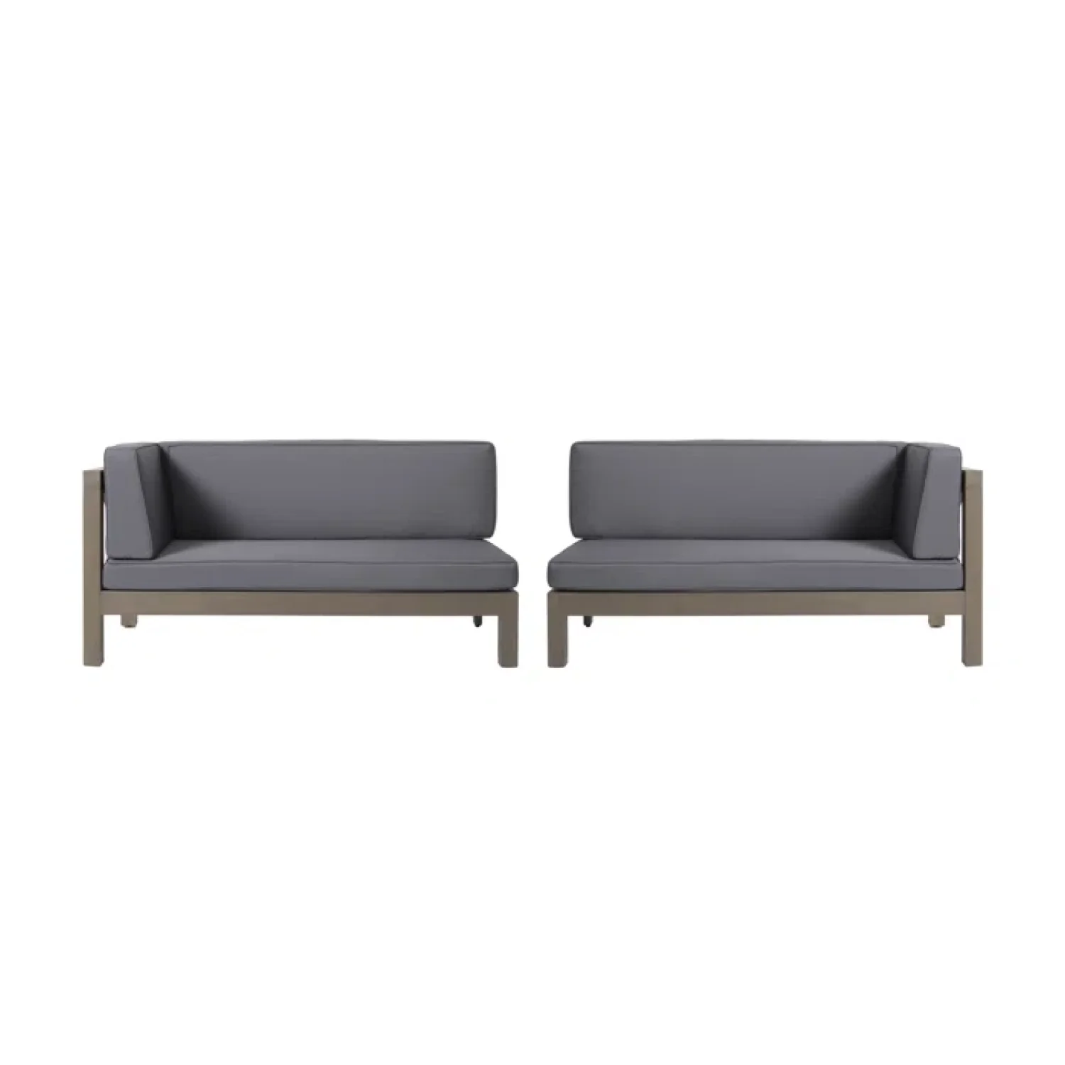 

Brava X-Back Corner Bench Set - Left & Right Oriented