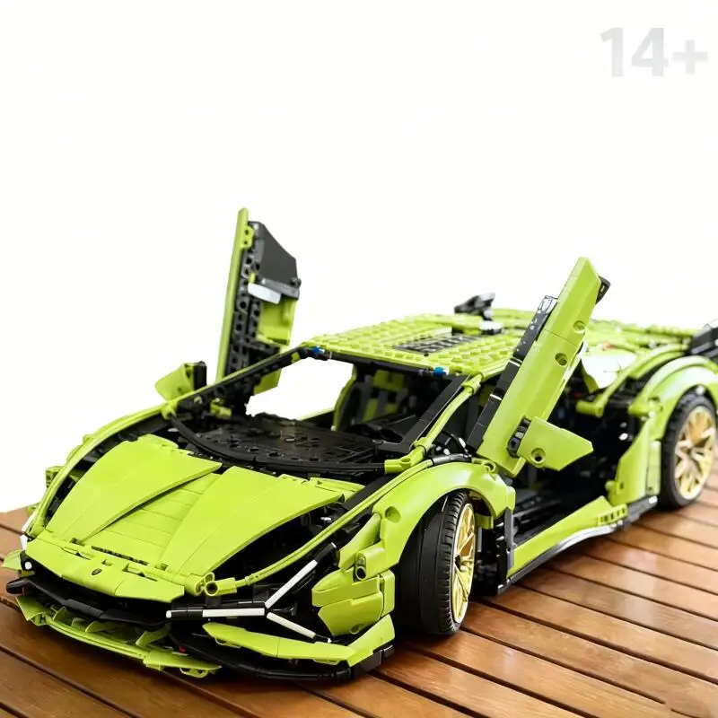 

2025 3696pcs Technical Sian Building Blocks Compatible MOC 42115 Bricks Model Project for Adults Sports Car Toys for Boys Gifts