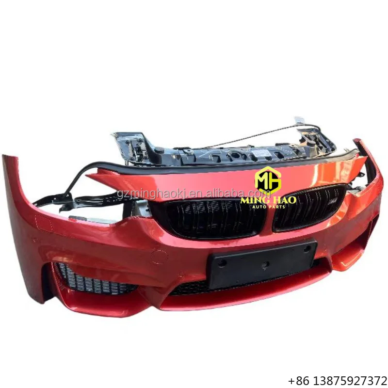 

Best-Selling for M3 M4 F80 Front Body Kit Complete Radiator Geshan Hood and Fender Car Plastic Bumper for 3 Series