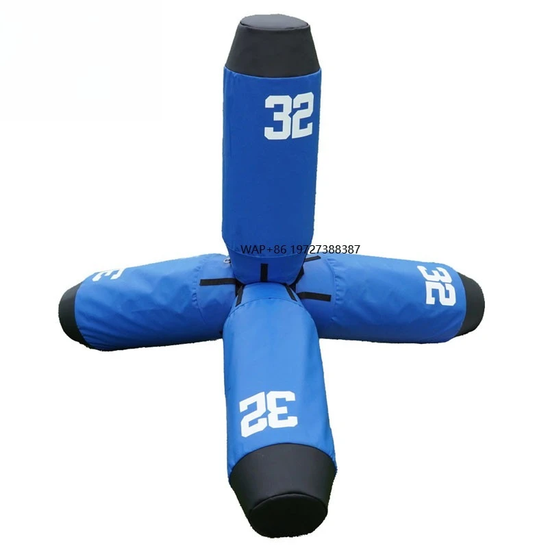 

Factory Supply Football Training Equipment 4Way Football Tackling Dummy Rugby Equipment Tackle Bag Quad Tackler Junior