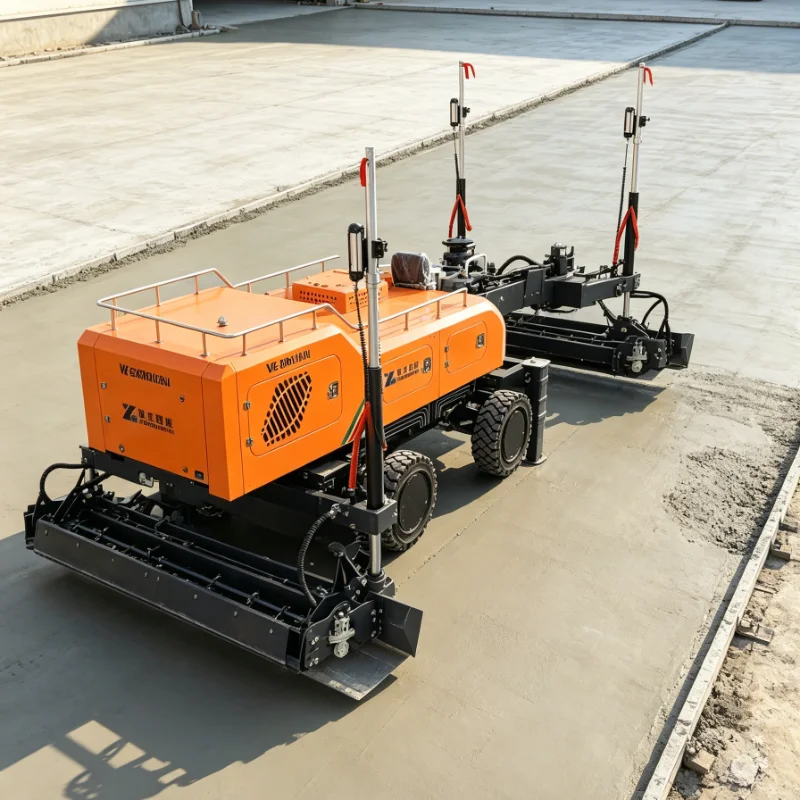 Customized Laser Screed Machine Industrial Floor Leveling Warehouse Construction Concrete Screed Automatic Leveling System