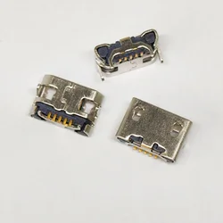 100Pcs Micro USB 5pin Charging port Female Dock Connector Jack Socket For MP3 / MP4 / MP5 Universal