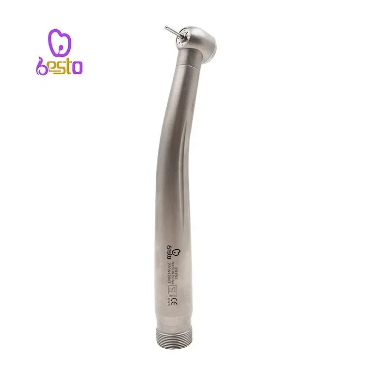 Besto Stainless Steel High Speed Handpiece Air Turbine den tal Tip 4 Water Sprays Handpieces 2holes Standard Head