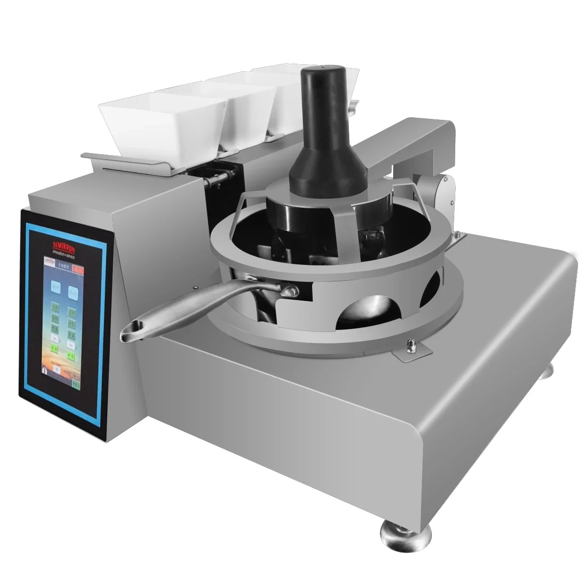 

Food Mixing Self Automatic Wok Machine Type Automatic Stir Fry Wok Cooker Stainless Steel